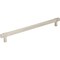 Jeffrey Alexander 224 mm Center-to-Center Satin Nickel Square Zane Cabinet Pull 293-224SN - alternate 1